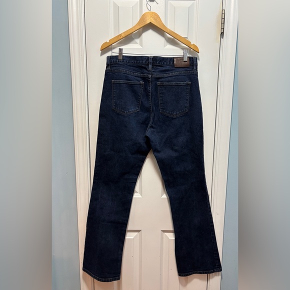 Lauren Ralph Lauren-LRL-Women's Dark Wash Slight Bootcut Blue Jeans Size 10‎ - Picture 5 of 8